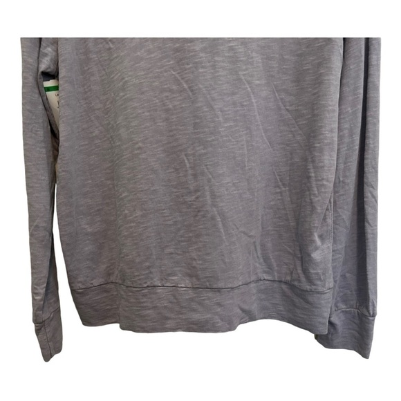 THOMAS Dean GREY 1/4 ZIP SLUB PERFORMANCE KNIT - Picture 10 of 12